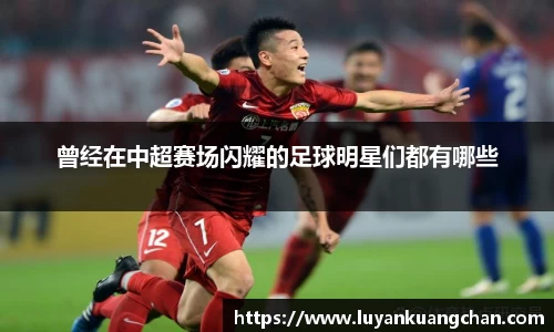 曾经在中超赛场闪耀的足球明星们都有哪些